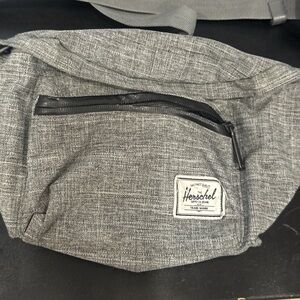 Herschel Supply Company Black and Gray Belt Bag